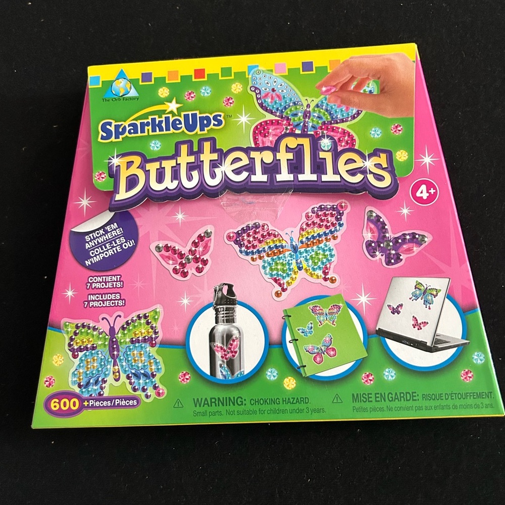 SparkleUps Butterflies, Brand New, Ages 4+